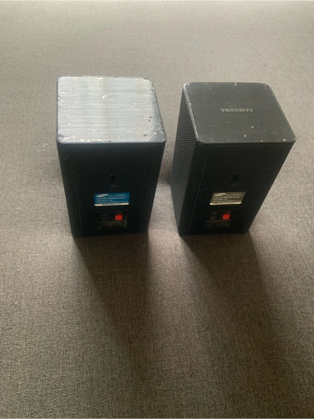 Samsung Model No.  PS-KS1-1 Surround Satellite Speakers Left & Right Pair